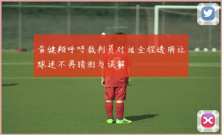 黄健翔呼吁裁判员对话全程透明让球迷不再猜测与误解